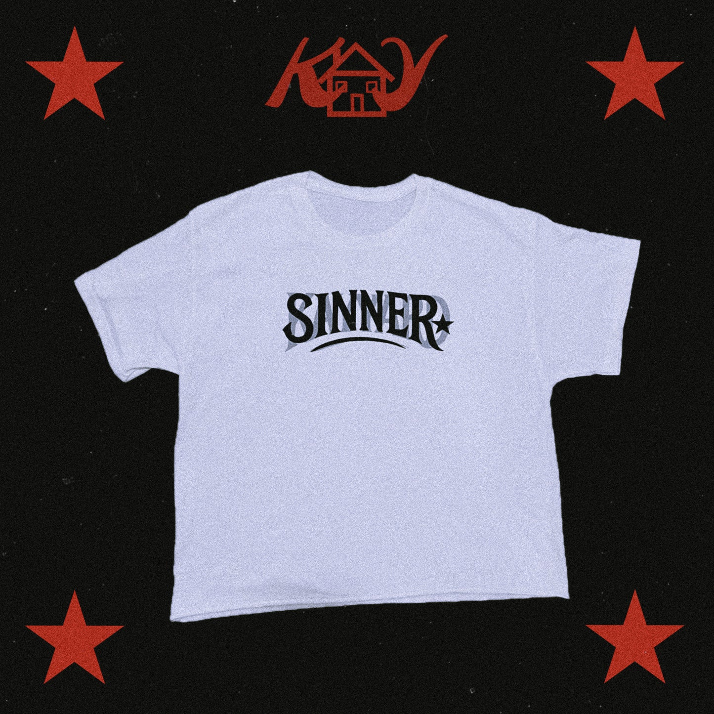 “SINNER.” Tee